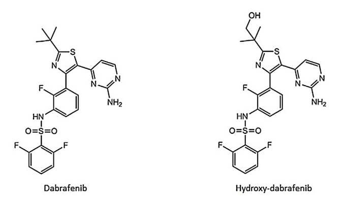 开发并验证新的LC-MS/MS方法，用于定量人血浆中达拉非尼及其主要代谢物羟基达拉非尼 (OHD)。OHD（纯度>99%）通过尊龙凯时人生就博官网登录,ag尊龙凯时，尊龙凯时合成